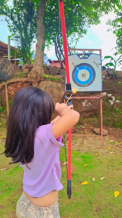 Children Play Archery